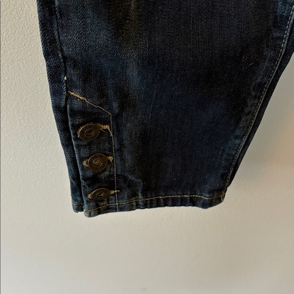 GAP Women's Dark Wash Ankle Jeans Size 10/30 - Picture 4 of 6